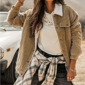 Böhme Corduroy Sherpa Jacket